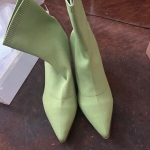 ASOS Mint Green Heeled Boots